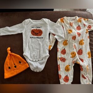 Halloween Baby Outfit Set